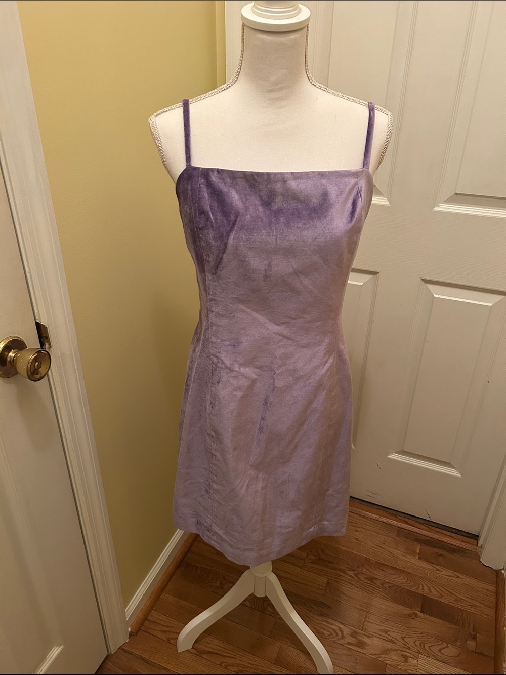 Lavender Slip Dress with adjustable Spaghetti Straps rag and bone size 8